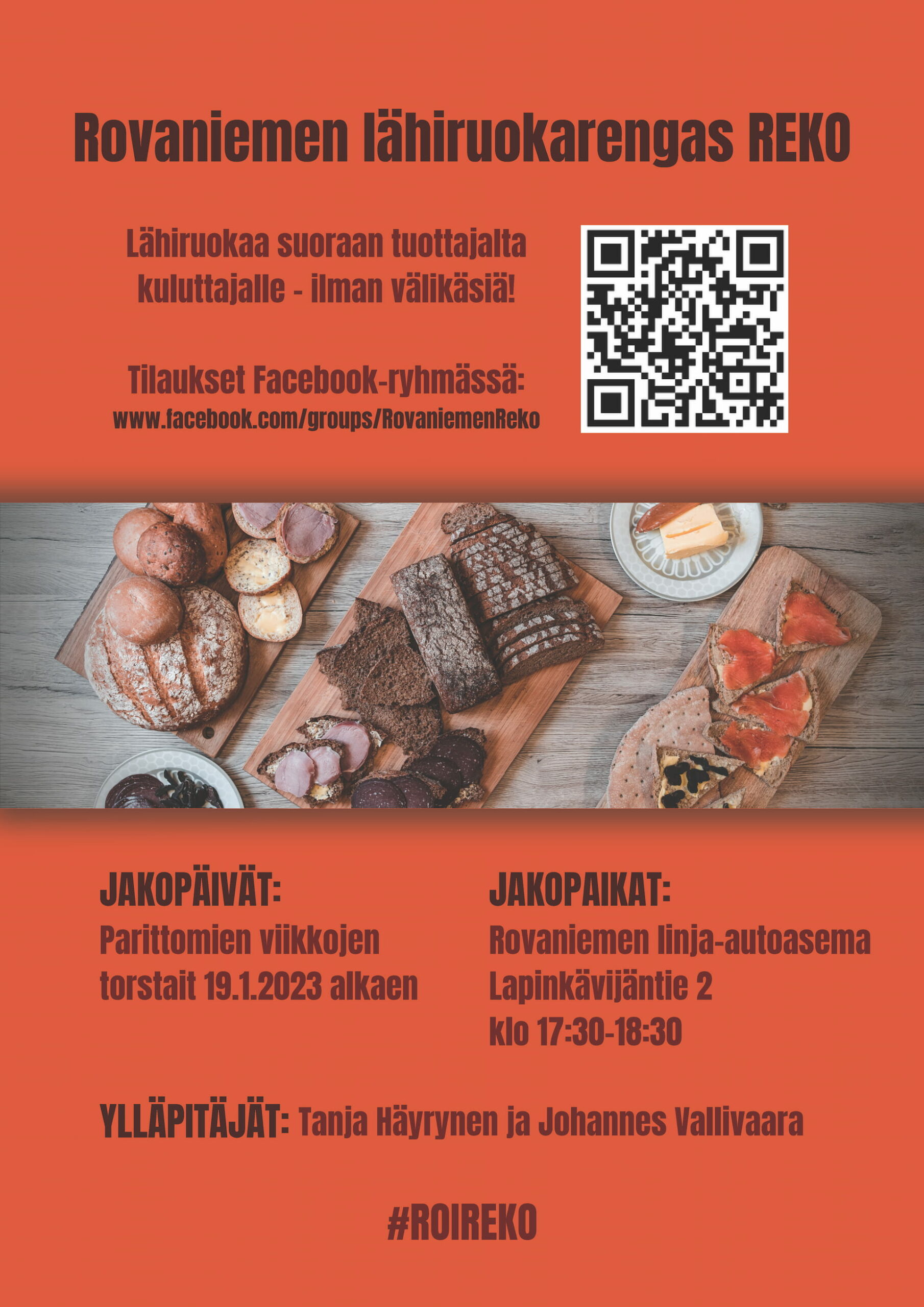 Rovaniemen REKO lähiruokarengas juliste A4